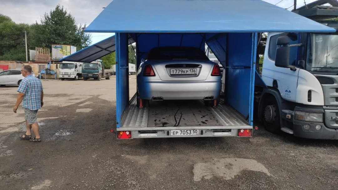Перевозка автомобиля Rolls-Royce. Фотография №5