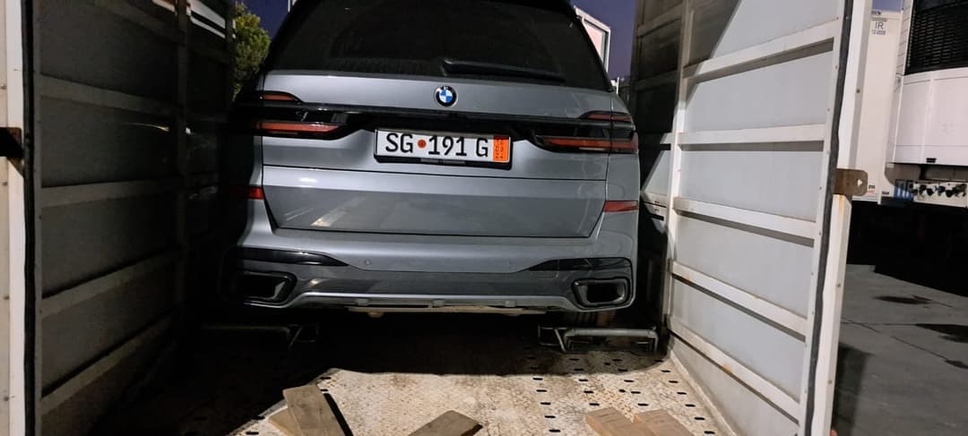 BMW X7, Germany to Brest, photograph 4